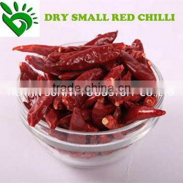 2014 New Dehydrated Small Red Chilli Factory Price