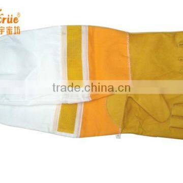 beekeeping equipment manufacturer-ventilative cowhide beekeeping gloves