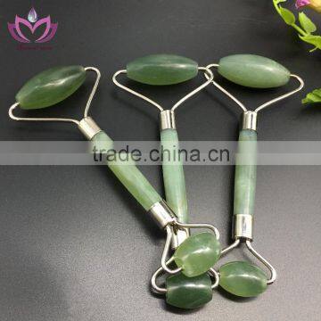 with gift box jade massager roller with strong steel frame hot stonejade facial massage roller