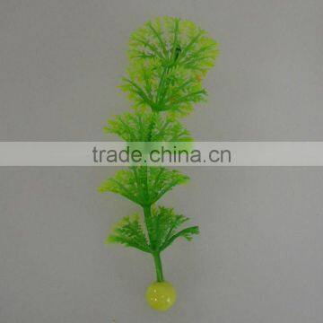 Small artificial plants for fish tank decorations