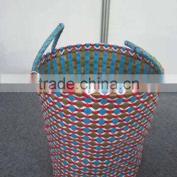 Natural eco-friendly plastic basket for home/clothes basket/cheapest plastic bag manufacturer