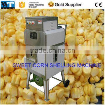 Automatic electric Fresh corn threshing machine