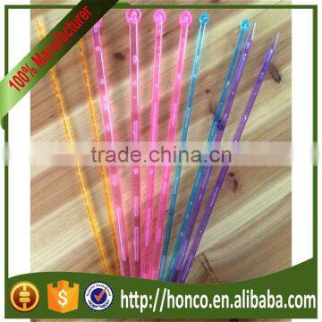 HIgher quality crystal knitting needle for hand knitting