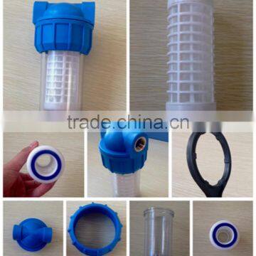 Blue Plastic Water Filters Inlet Water Housing photo-3