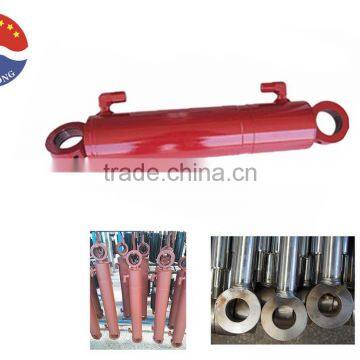 Bore 2.5 Inch Rod 1inch Stroke 28inch Double Acting Small Welded Hydraulic Cylinders for Trailer Manufacturer