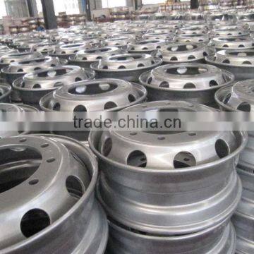 Truck Wheels 22.5*8.25 Commercial Steel Tube Wheels photo-3