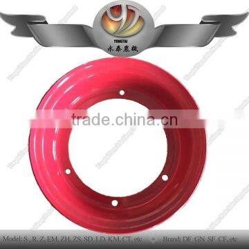 China supplier 600-12 steel wheel rim for tractor