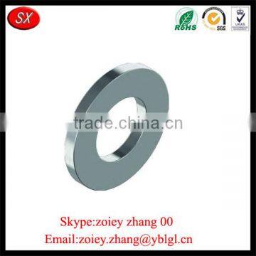 Guangdong Province Custom Precisioon Galvanized Carbon Steel Flat Washer