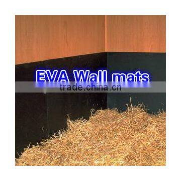 2015 new!! black color EVA wall mats10mm thickness horse eva stall mats stable eva wall mats