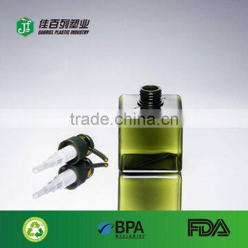 new products PET shampoo bottle green bottle plastic pump bottle