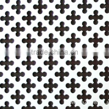 Light weight club hole decorative pattern aluminum perforated plate