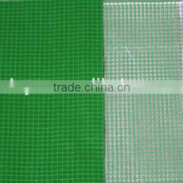 Super Heavy Mesh Tarp pe Coated Woven Fabric Leno Tarpaulin Sheet photo-3