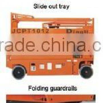 JCPT1012HD/1212HD Self-Propelled Rough-Terrain Scissor Lifts -- HK Mingyang photo-3