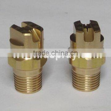 Brass hvv flat fan spray water nozzle