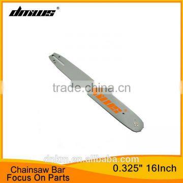 Chainsaw Spare Parts 0.325" Pitch 16 Inch 64 Sections Chain Saw Guide Bar