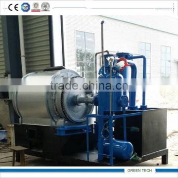 Small pyrolysis plant for waste tyre recycling to oil 2-3MT Saving working land