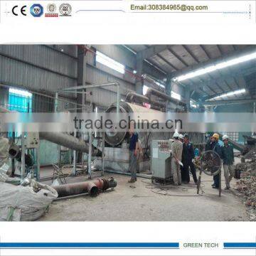 Tyre to Diesel Oil Recycling Pyrolysis Plant photo-6
