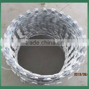 cheap and high quality pvc coated razor barbed factory