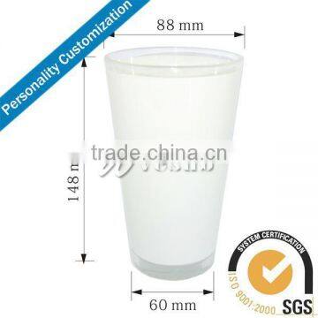 New Sublimation Blank Unbreakable Clear Glass Mugs photo-4