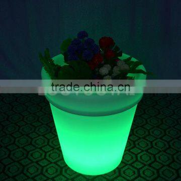 LED Furniture Led Illuminated Plastic Flower Pot Led Flower Pot LTT-CF13 photo-6