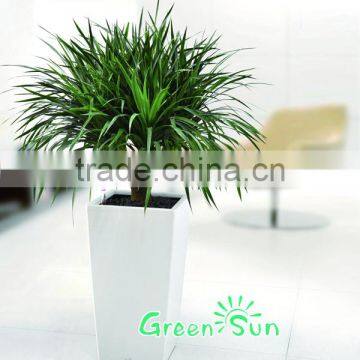 Customized plastic garden planter indoor or outdoor flower pots with self watering system