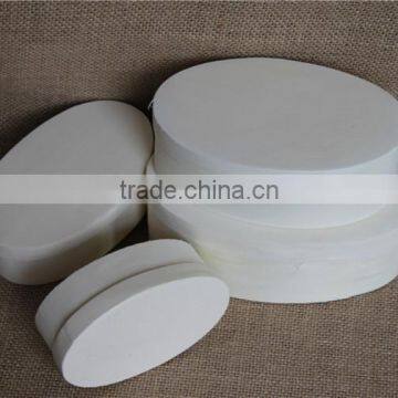 Oval Cheap Natual Balsa Wood Craft Oriental Jewelry Box photo-3