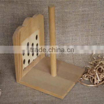 Производство в Шаньдуне деревянного держателя для оберточной бумаги для офисов и отелей photo-5