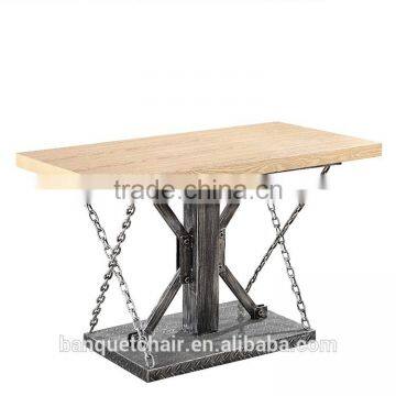 New!!casual iron table/ metal do old table frame with coffee shop