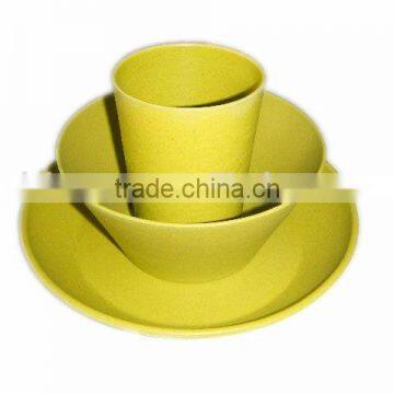 Biodegradable Eco Bamboo Fiber Tableware,dinner Set 2016 New