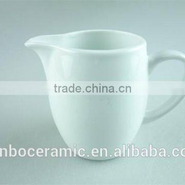 White ceramic milk jug / sugar jug 250 ML