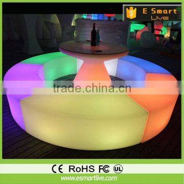 FASHION!HOT SALE!! bar furniture led illuminated furniture