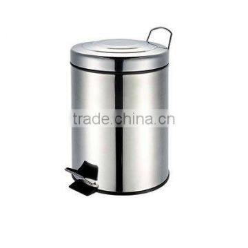 Factory Sale Stainless Steel Foot Pedal Waste Bin photo-6