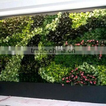 2015 best price artificial plant wall/artificial grass wall, artificial vertical plant for garden