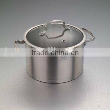 Staniless steel thick bottom soup pot