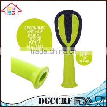 NBRSC Kitchen Multifunctiona Food Grade Plastic Non-Stick PP Foldable Scoop Rice Spoon and Whisk photo-3