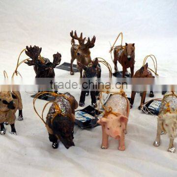 Resin Mini Animal Statue Set Home Decor photo-2