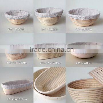 Rattan Banneton Baskets, Eco-friendly Bread Proofing Baskets photo-2