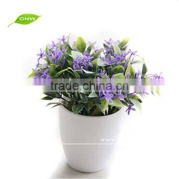 GP011-26 GNW indoor artificial flower plant sale in garden pot wedding centerpiece for wedding table and hotel room decoration