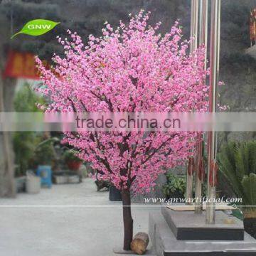 GNW 9ft Fake Blossom Tree Cherry Branches Wedding Tree With Wooden Trunk for Wedding Decoration photo-4