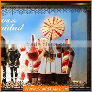 Custom Fiberglass Candy Designs for Kids Shop Window Decoration photo-3