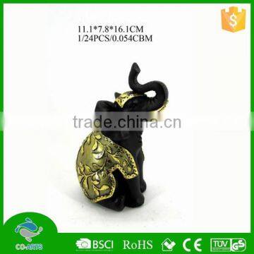 Factory custom wholesale mini polyresin elephant statues