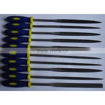 Electroplated diamond hand file
