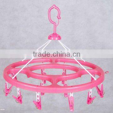 Plastic Foldable Clothes Rack