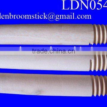 Wooden broom stick with screw (LDN054)