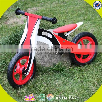 2017 New design wooden balance bike toy lovely wooden balance bike toy baby wooden balance bike toy W16C131