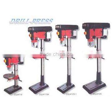 Mortiser and Drill Press ZQJ4119,ZQJ4119A,ZQJ4125-1,ZQJ4125 with Chuck:size 3-16mm and Spindle travel 80mm