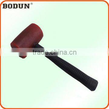 H3006 Black plastic handle rubber mallet hammer
