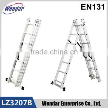 3x7 Alumininum combination Ladder, 150kgs load capacity