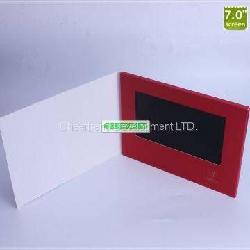 Full color printing video card with 2.4”, 4.3”, 5”, 7”,10”TFT LCD screen