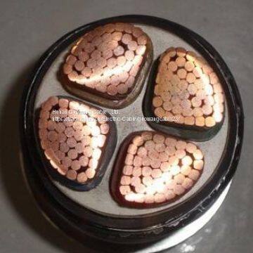 High Quality Copper Conductor XLPE Jacket Steel Wire Armoured Copper Braid Shielded PVC 4*50MM2 Price Per Meter photo-3